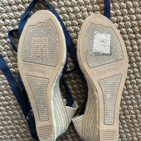 COPY - Soludos Navy Espadrilles - Size 10 - Picture 5 of 5